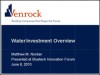 Water Investment Overview